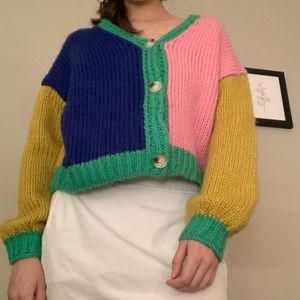 Colorblock Cardigan